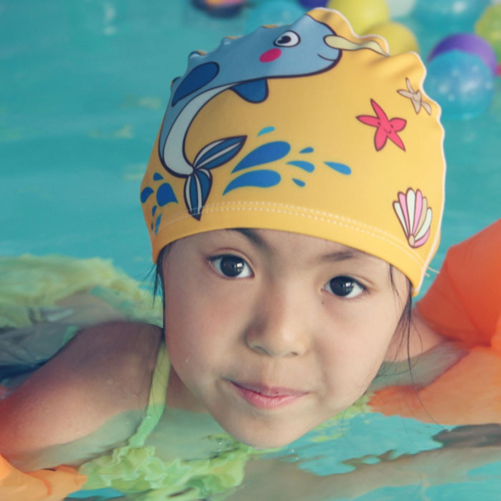 New Cute Cartoon Children Swim - огляд і ціна Aquatic Sports Cap