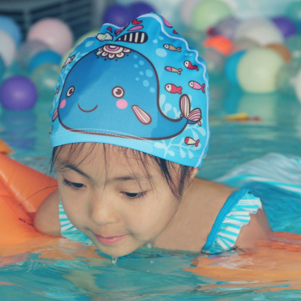 New Cute Cartoon Children Swim - огляд і ціна Aquatic Sports Cap