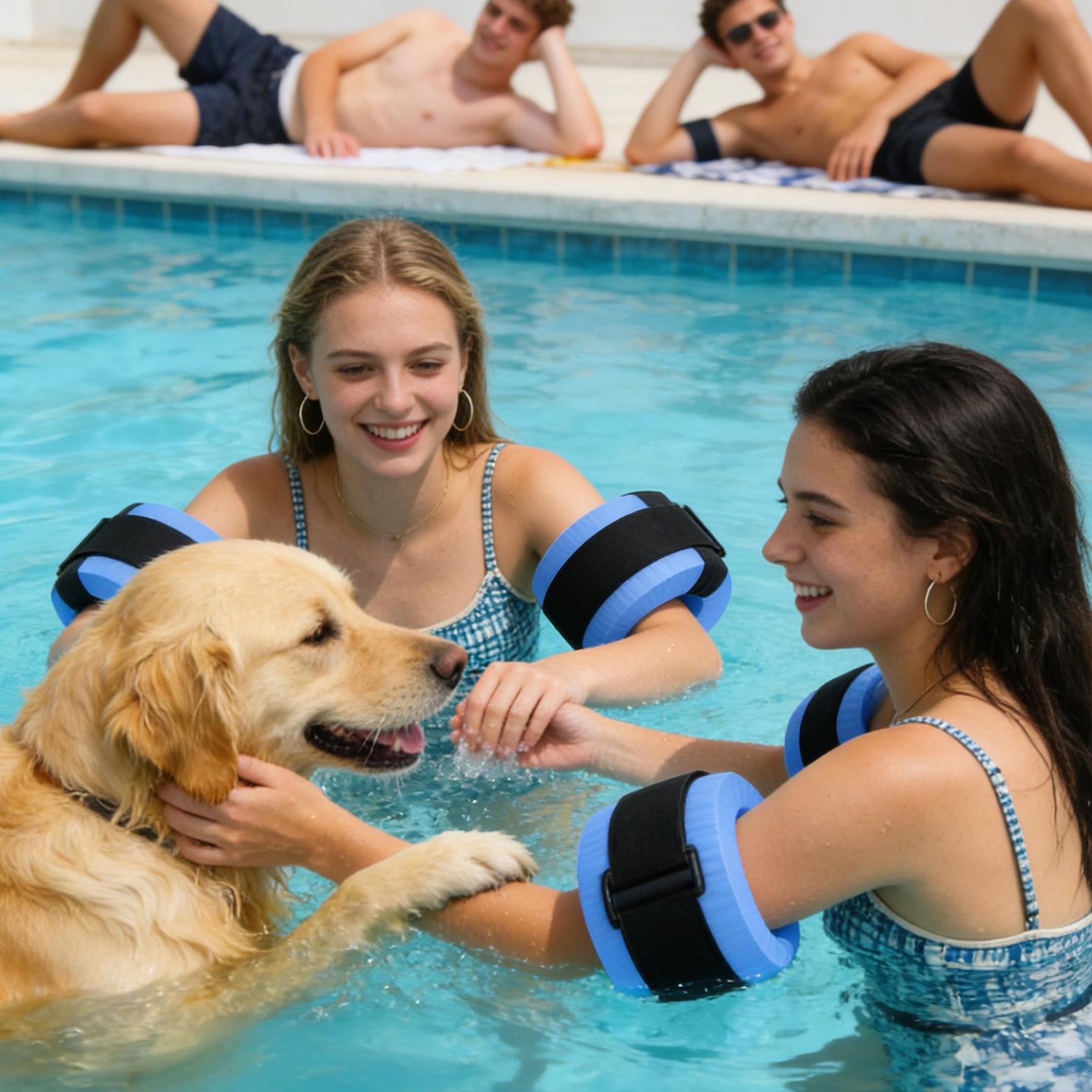 2pcs Foam Swimming Float Ring  - огляд і ціна Aquatic Aerobics