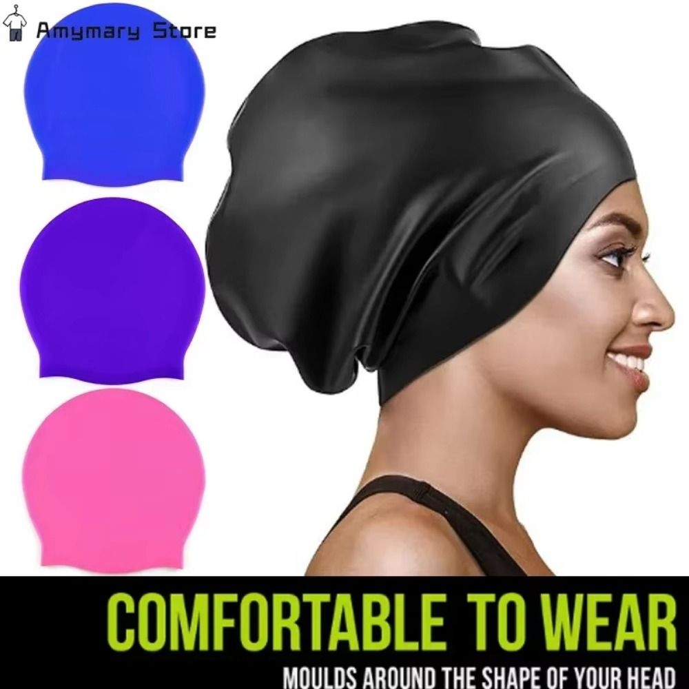 Elastic Silicone Swim Headgear - огляд і ціна Aquatic Sports Cap